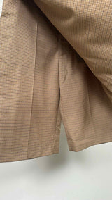 Dries Van Noten Plaid Layered Shorts