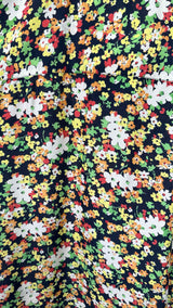 Marni S/S Floral Satin Bowling Shirt