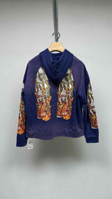 Who Decides War Flame Glass Hoodie