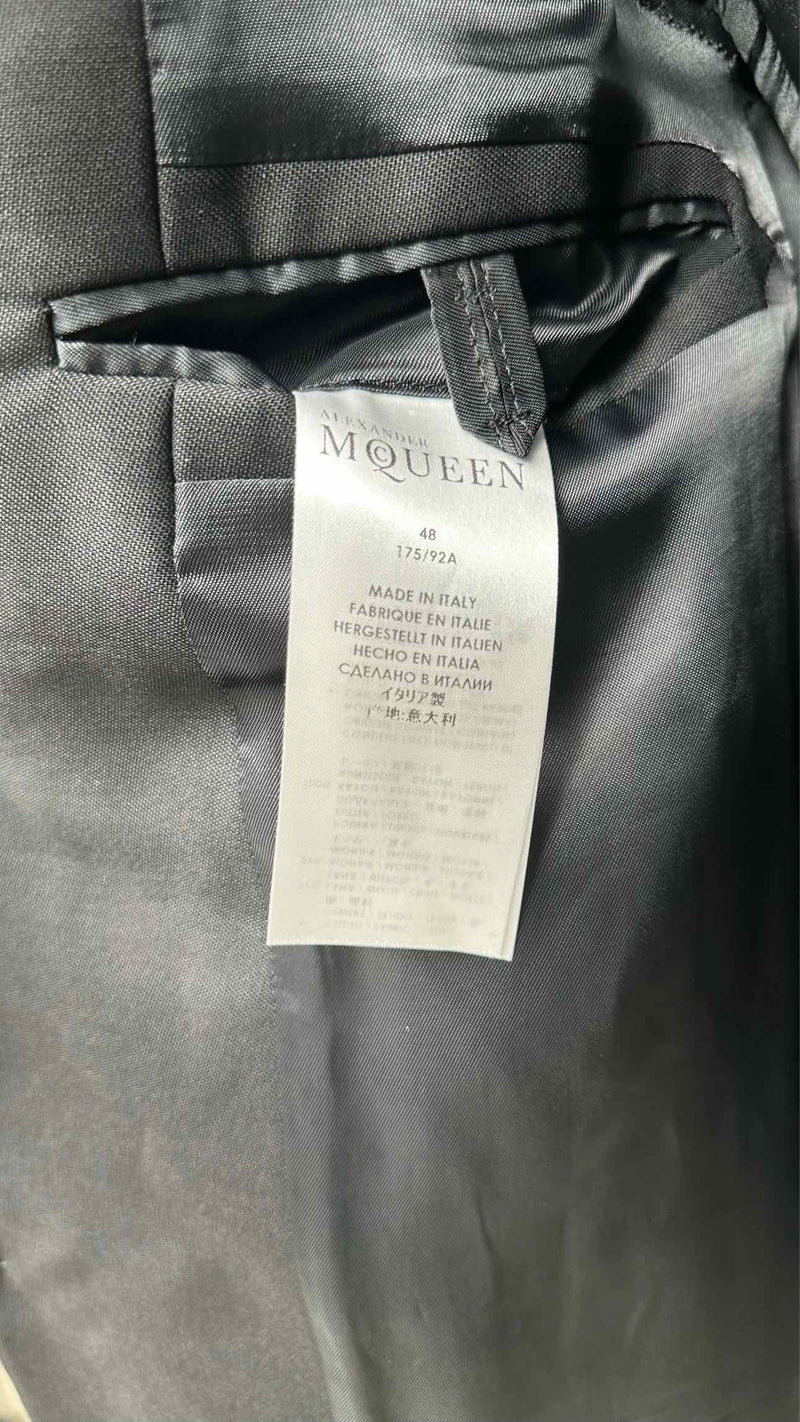 Alexander McQueen Wave-embellished Blazer