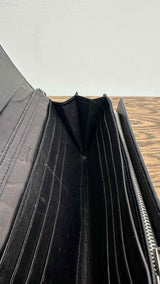 Givenchy Chain-strap Croco-embossed Wallet Pouch