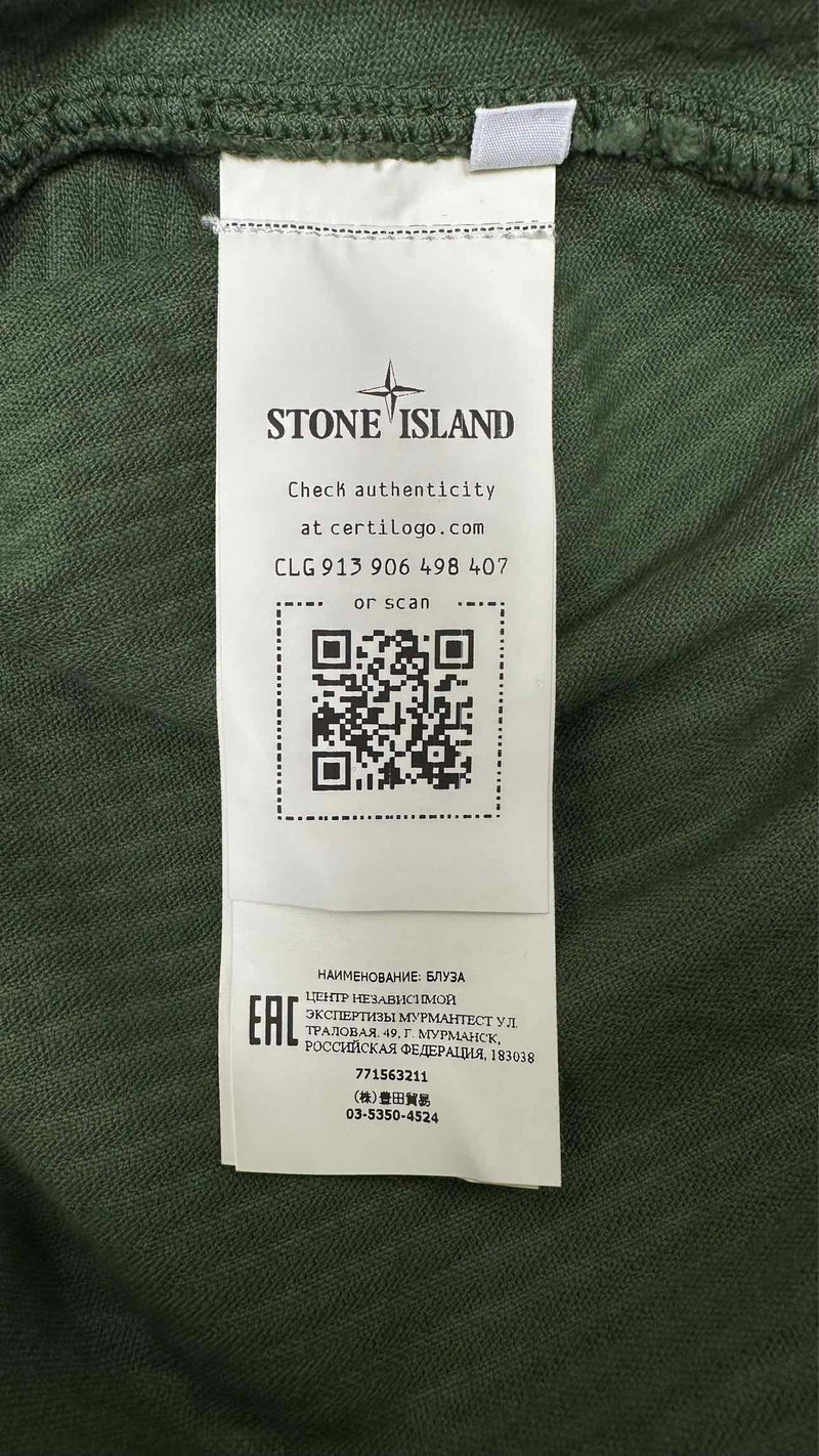 Stone Island Corduroy Elbow-patched Sweatshirt