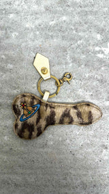 Vivienne Westwood Leopard Penis Keyring