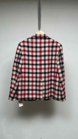 Thom Browne Checker Tweed Blazer Jacket