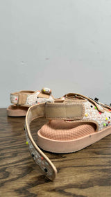 Chanel Tweed Lambskin Dad Sandals