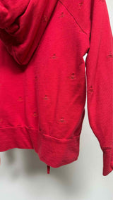 Vivienne Westwood Red Label Logo Embroidered Zip-up Hoodie