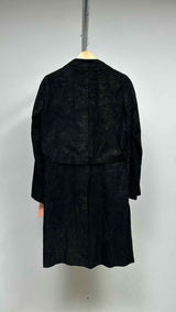 Helmut Lang Archive Embossed Suede Coat