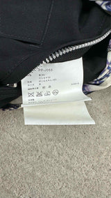 Comme Des Garçons Homme Plus Printed Biker Coat