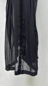 Junya Watanabe Asymmetrical Sheer-Detail Dress