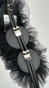 Noir Kei Ninomiya Flower Corsage Loop Tie
