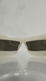 PRADA SPR30Y Shield Mirrored Sunglasses