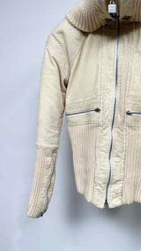 Chanel Puffer Hybrid Corduroy Jacket