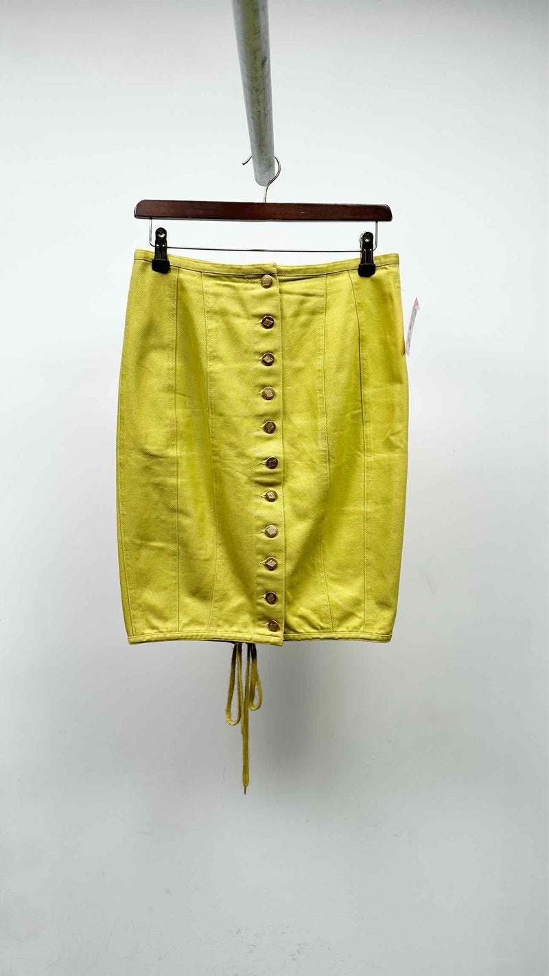 Junior Gaultier Button Up Pencil Skirt