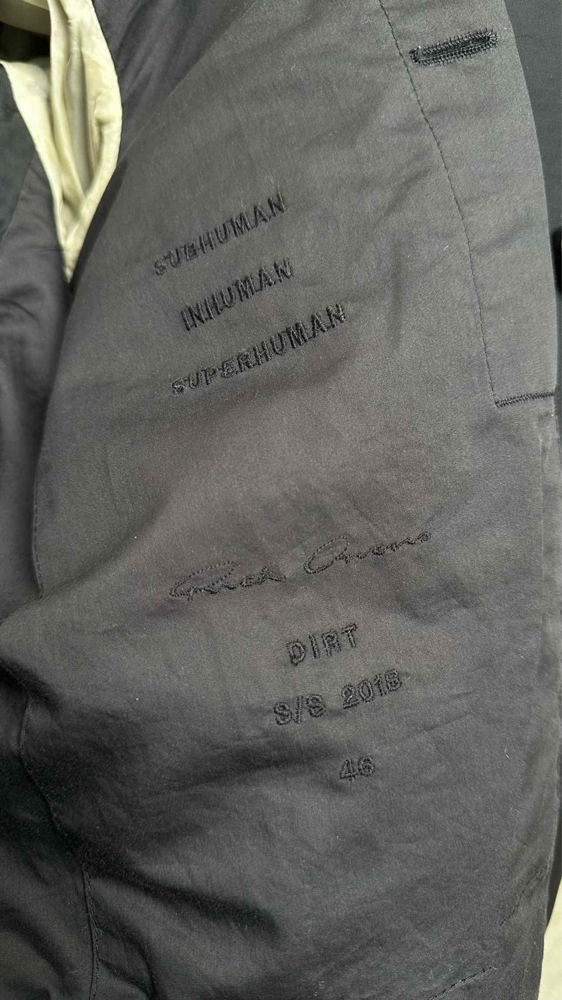 Rick Owens Double-breasted Coat