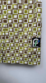 PRADA Geometric Printed Skirt