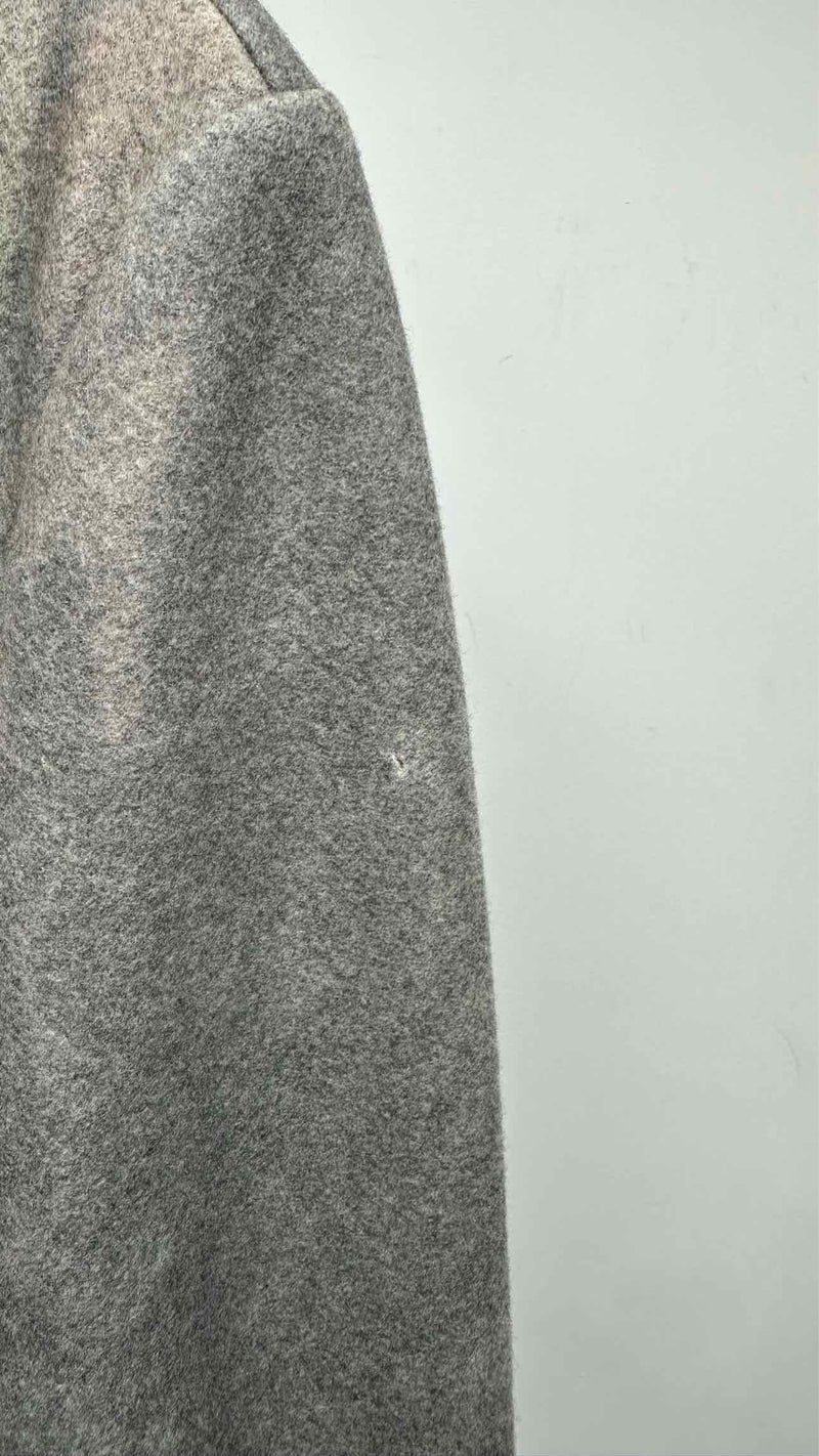 no editions Graphic Wool Coat