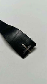 MA+ Leather Cross Cuff Bracelet