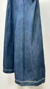 Yohji Yamamoto Side-buckled Wide Jeans