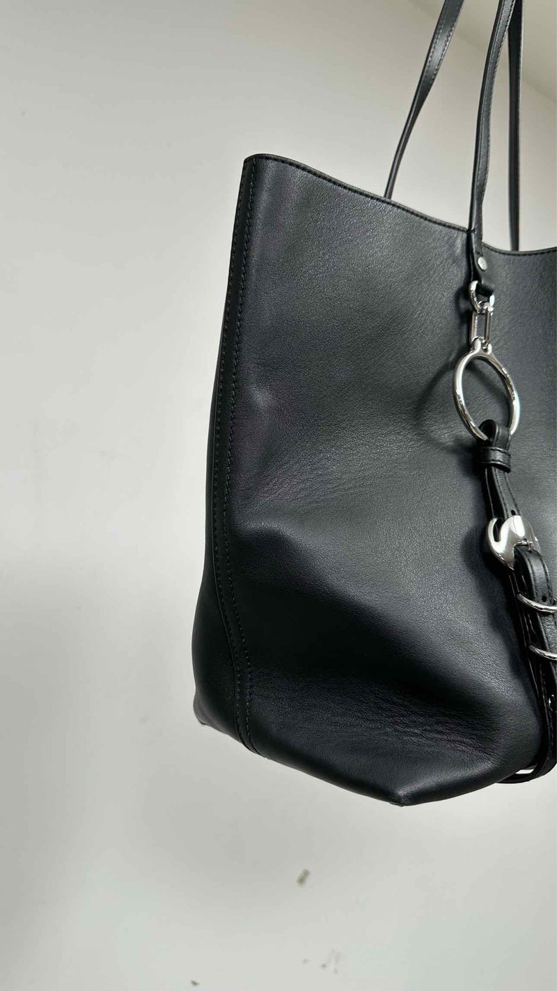 Alexander Wang Ace Rings Details Leather Tote Bag