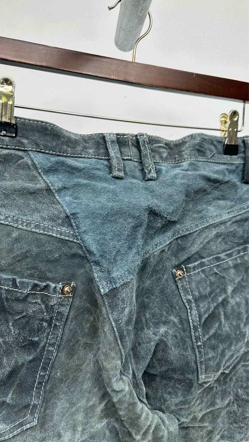 Taichimurakami Suede Displacement Jeans