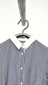 Sacai Waist-buckled Stripe Shirt