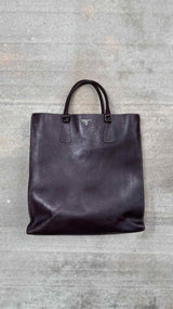 Prada Large Leather Tote Bag