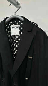 Moschino Couture Suspender Polka-Dot-Cuff Blazer Jacket