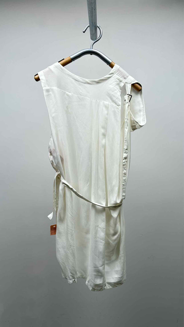 Ann Demeulemeester N/S Asymmertical Belted Tunic Top