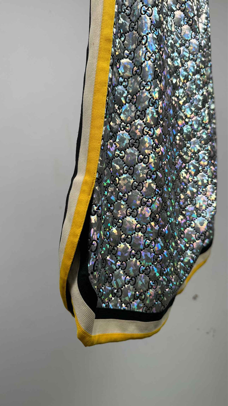 Gucci Laminated Sparkling GG Jersey Shorts