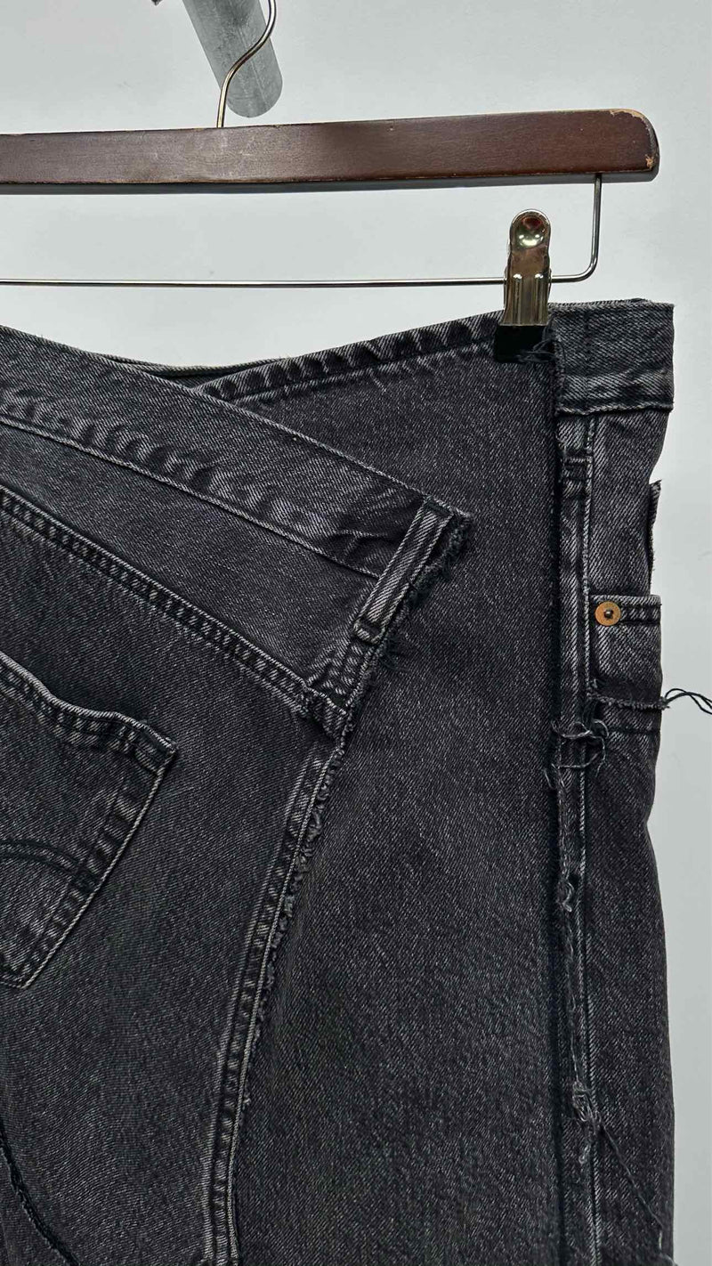 Vetements X Levi's Reconstructed Denim Long Skirt