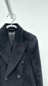 Balenciaga Fur Long Coat