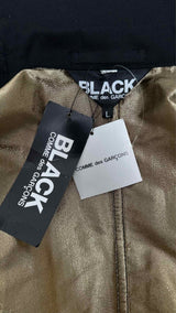 Comme des Garcons Black Gold-lining Coat