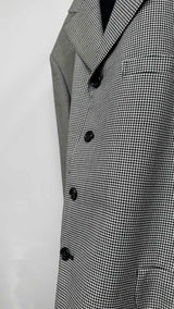 Comme Des Garcons Houndstooth Oversized Blazer Jacket