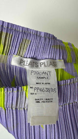 Pleats Please Botanical Pleated Skirt