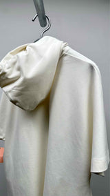 Simone Rocha S/S Oversized Rose Embroidered Hoodie