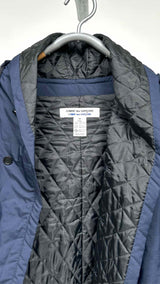 Comme Des Garcons Comme Des Garcons Quilted-lining Poncho Jacket