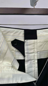 Comme Des Garcons Homme Plus Double-faced Jacquard-stripe Pants