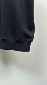 Saint Laurent N/S Leather-hybrid Sweater Top