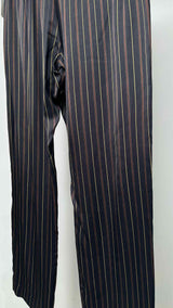 Dries Van Noten Stripe Satin Easy Pants