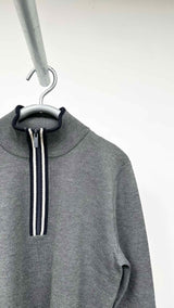 Thom Browne Half-zip High-neck Sweater