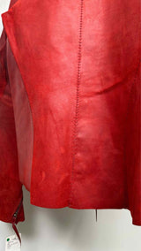 MA+ Leather Biker Jacket
