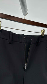 Area Crystal Cut-out Pants