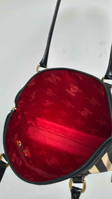 Moschino Stripe Leather Hand-Bag