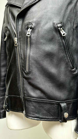 Acne Studios Oversize Riders Leather Jacket