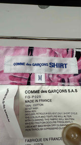 Comme Des Garcons Shirt X Yue Minjun All-over Printed Shorts