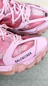 Balenciaga Clear Sole Track Sneakers