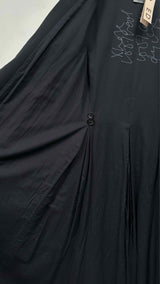 Elena Dawson Pleated-botom Hacking Long Coat