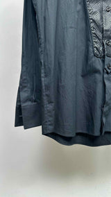 Vivienne Westwood Man Python Print Front Panel Long Shirt