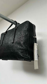 Rick Owens Rectangle Overhight Embossed-leather Bag