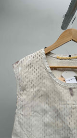 Carol Christian Poell Poell Perforated-leather Object-dye Vest